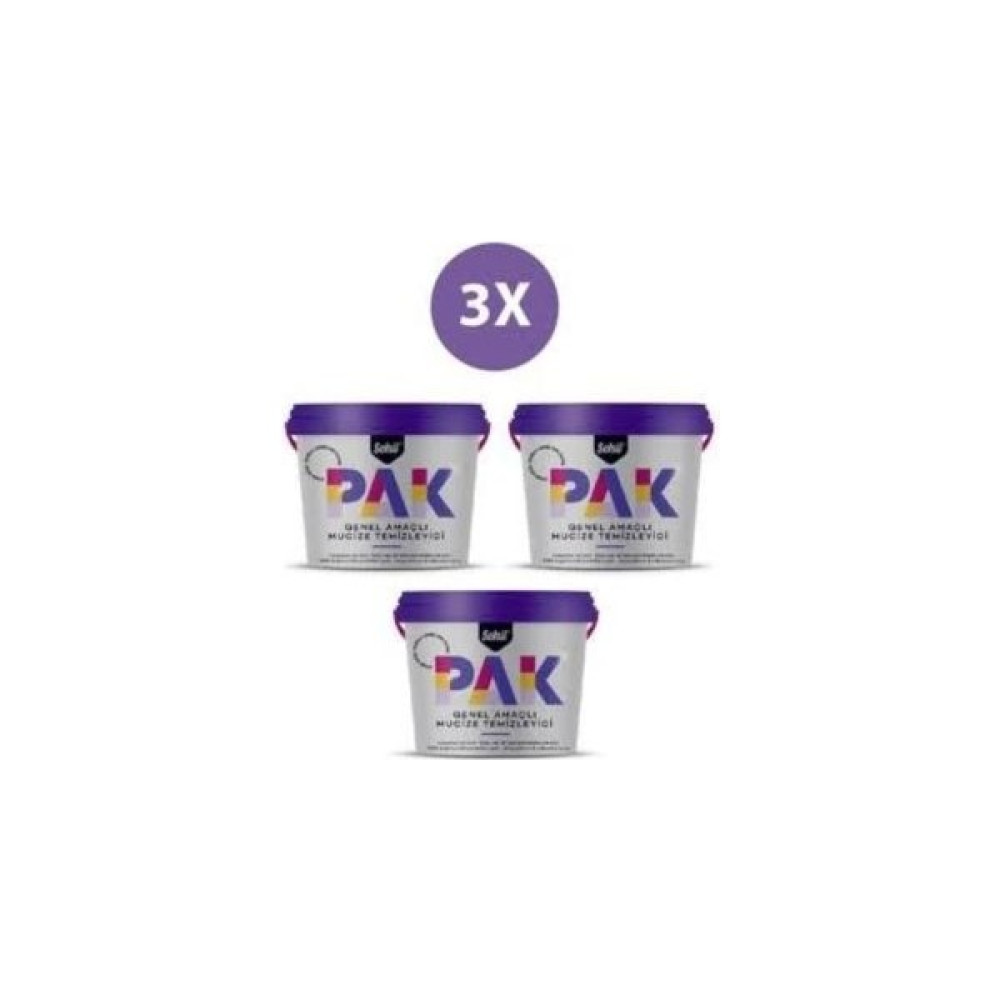 Selsil Pak Genel Amaçlı Temizleyici 500 gr x 3 - Beyaz Parlatıcı ve Temizleyiciler Fiyatı