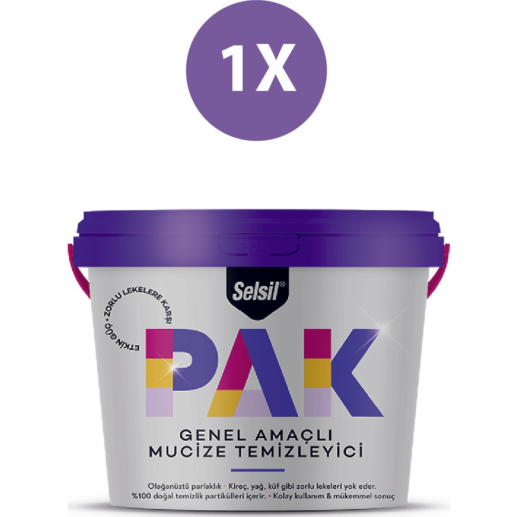 Selsil Pak Mucize Temizleyici Nalburiye & Hırdavat Fiyatı