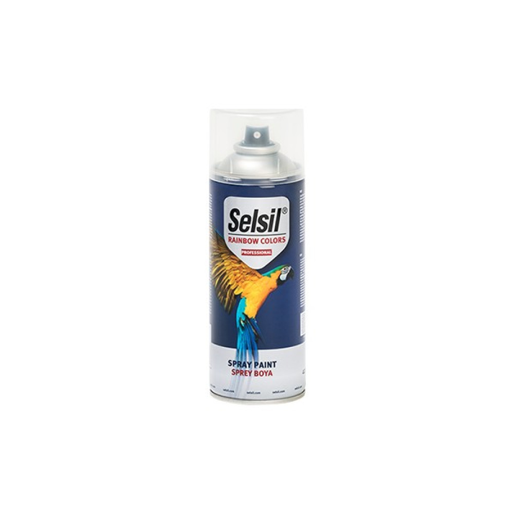 Selsil Rainbow Beyaz Sprey Boya TAB-407 Buz Dolabı Beyazı 400 ml - Buzdolabı Beyazı Boya Malzemeleri Fiyatı