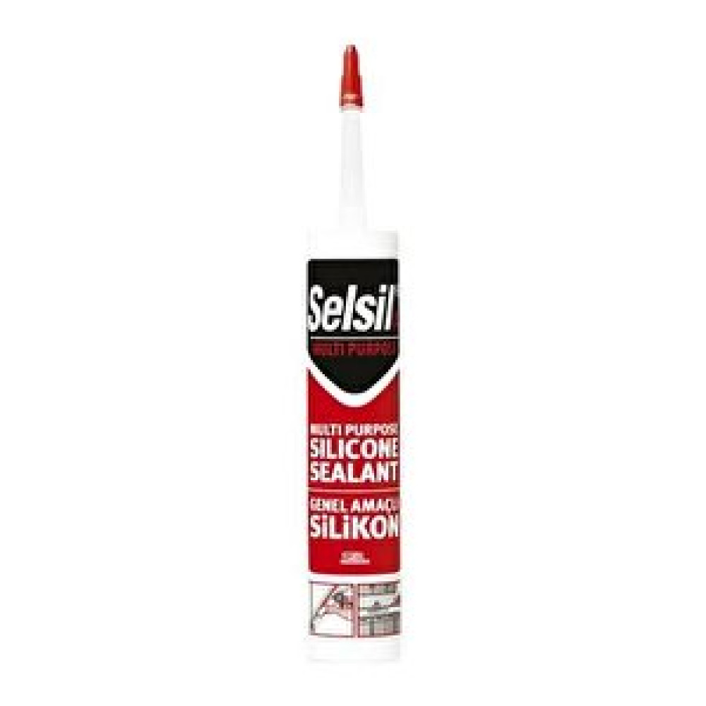 Selsil Silikon Alüminyum Gri 280ml Silikon Fiyatı