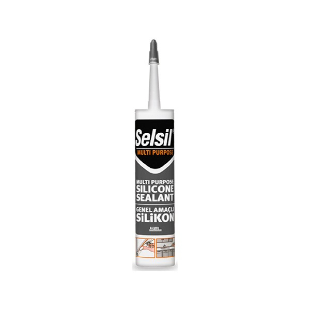 Selsil Silikon Şeffaf 280Gr Nalburiye & Hırdavat Fiyatı
