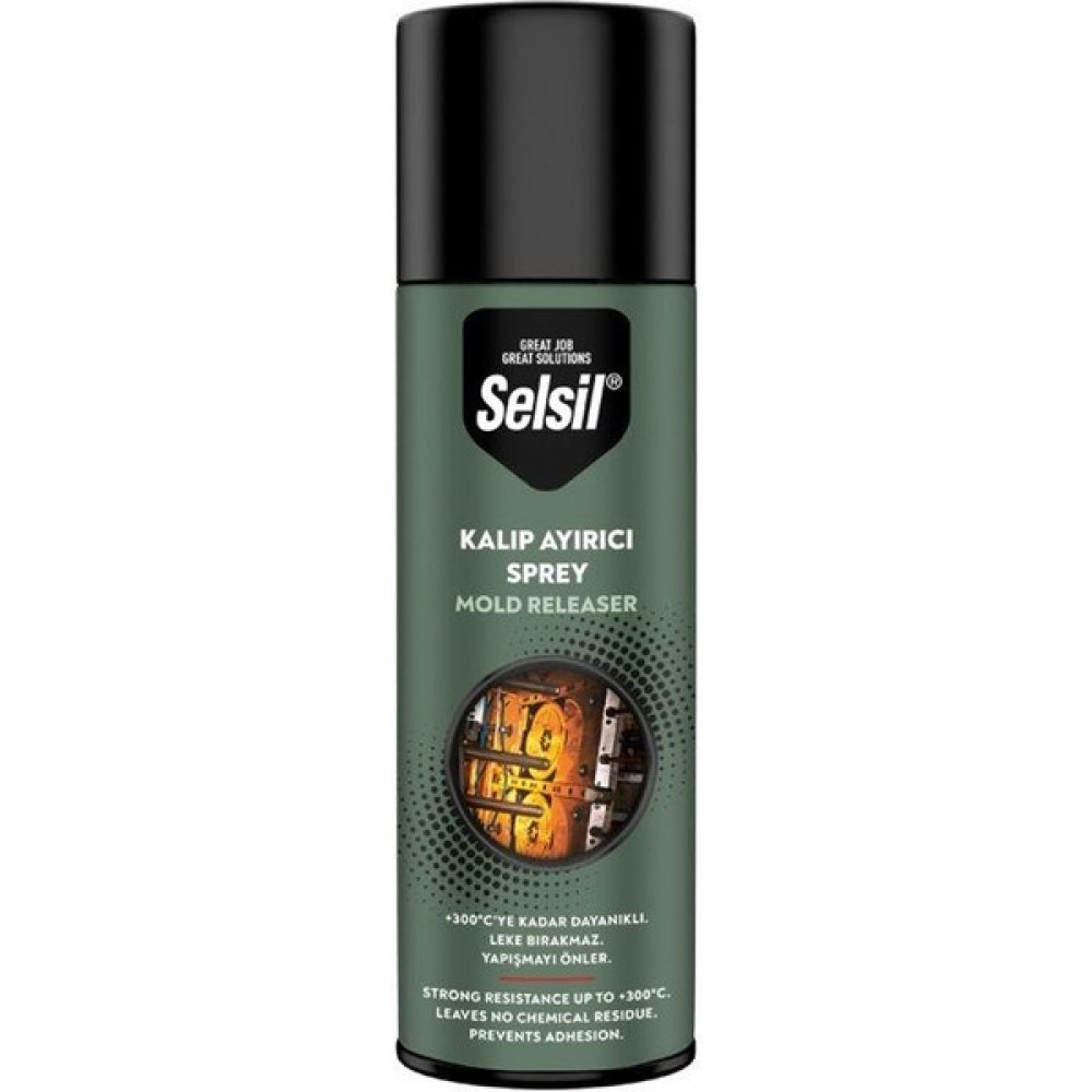 Selsil Silikonlu Kalıp Ayırıcı Sprey 400 ml Bakım Spreyleri Fiyatı