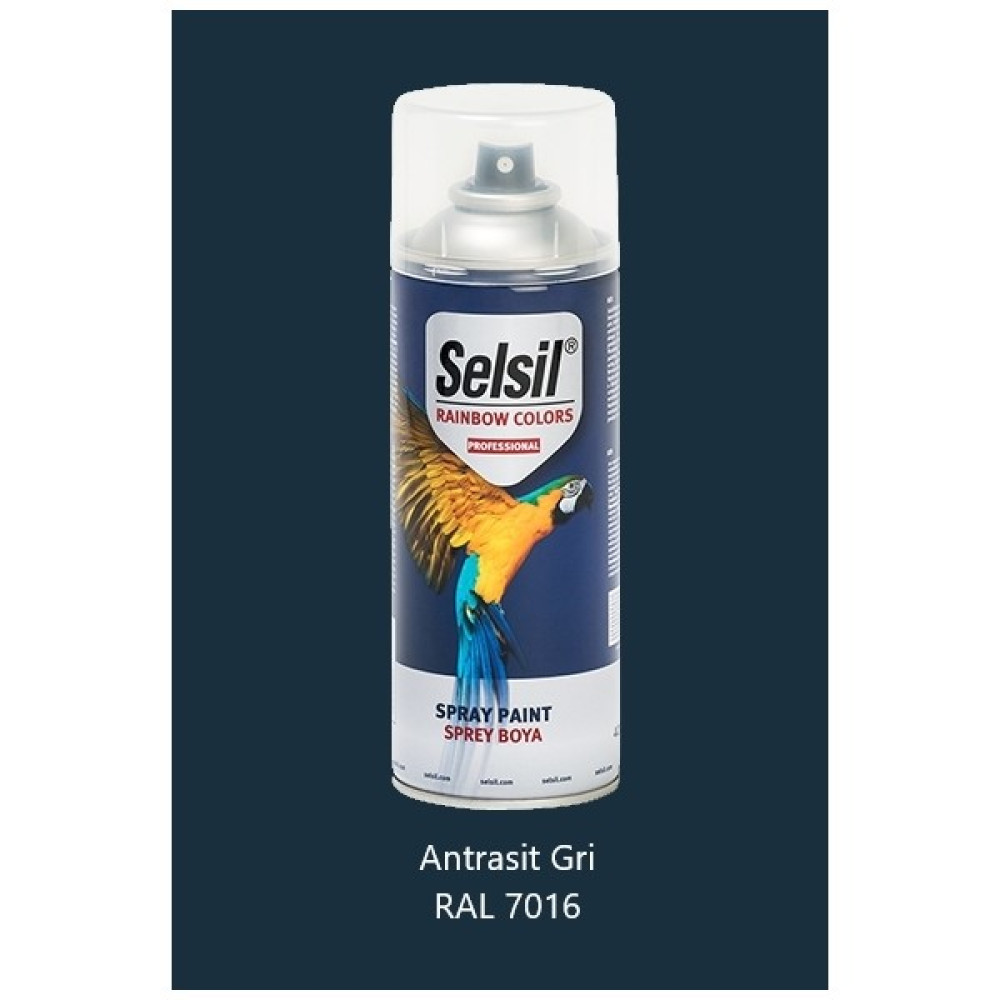 Selsil Sprey Boya Antrasit Gri 400 ml Boya Malzemeleri Fiyatı