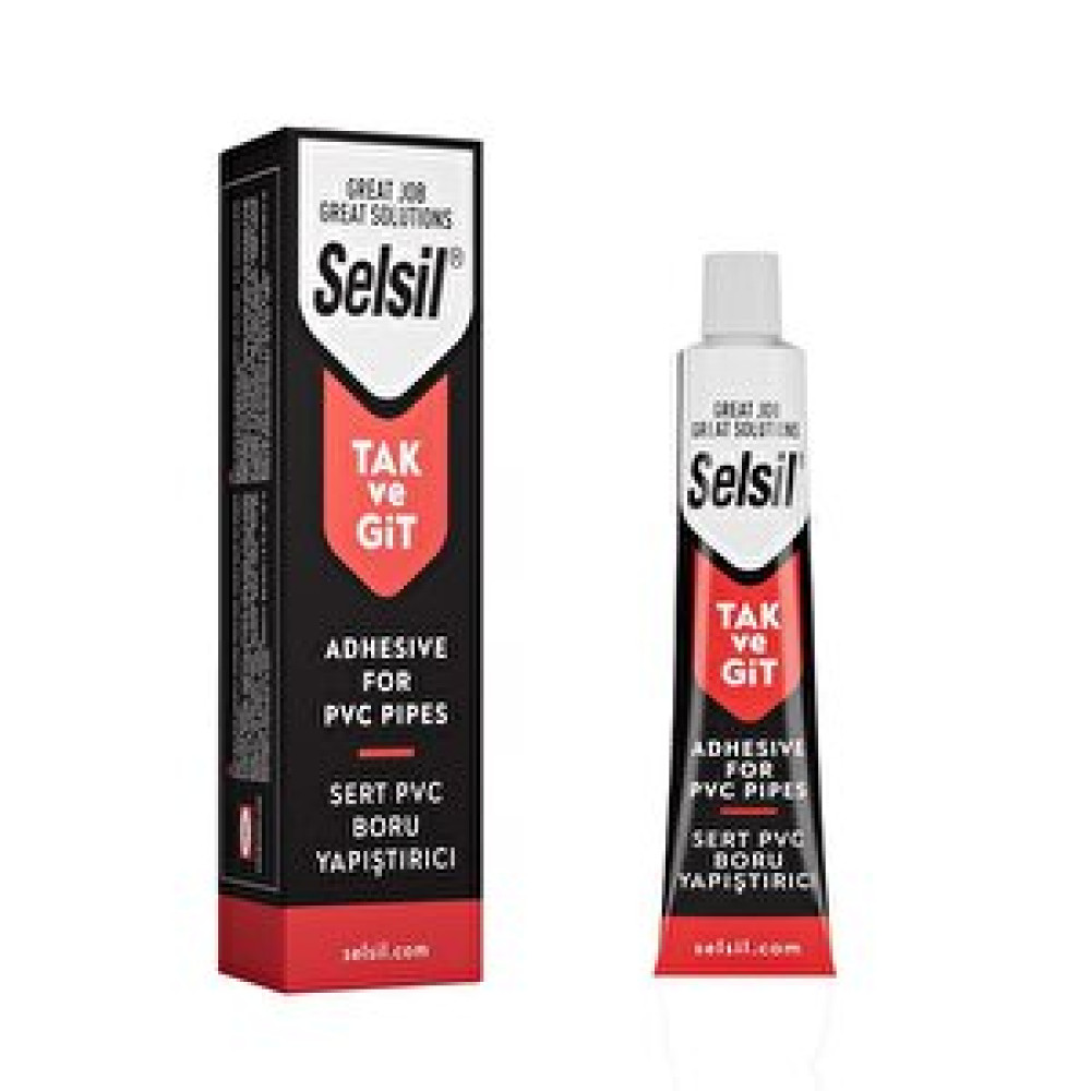 Selsil Takvegit Pvc Sert Plastik Yapıştırıcı 50 Gr. Silikon Fiyatı