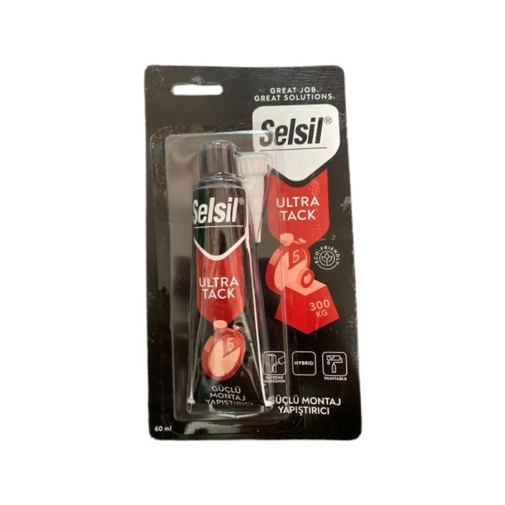 Selsil Ultra Tack Güçlü Montaj Yapıştırıcı - Beyaz Yapıştırıcı - Tutkal Fiyatı