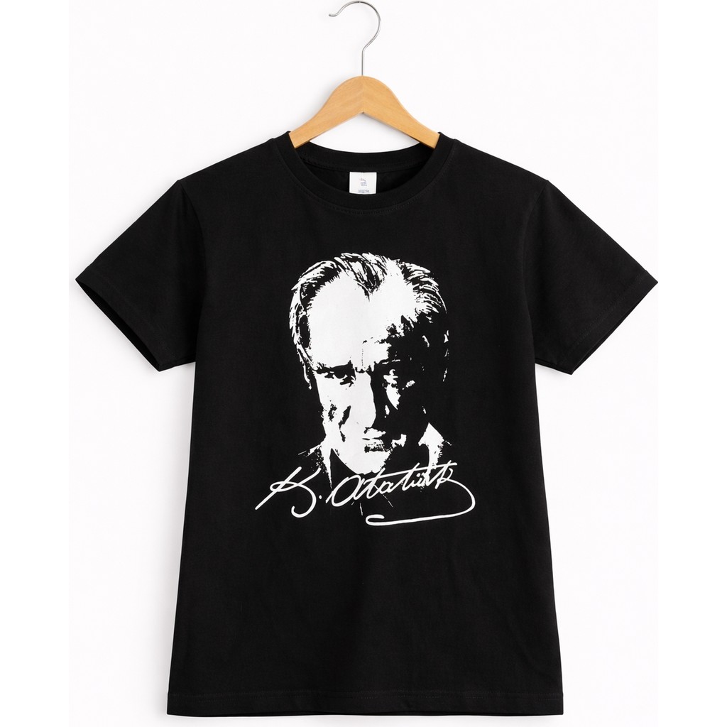 Selvira Atatürk Baskılı & Türk Bayrağı Desenli Çocuk Tişört – %100 Pamuk, Unisex Kız & Erkek Giyim & İç Giyim Fiyatı