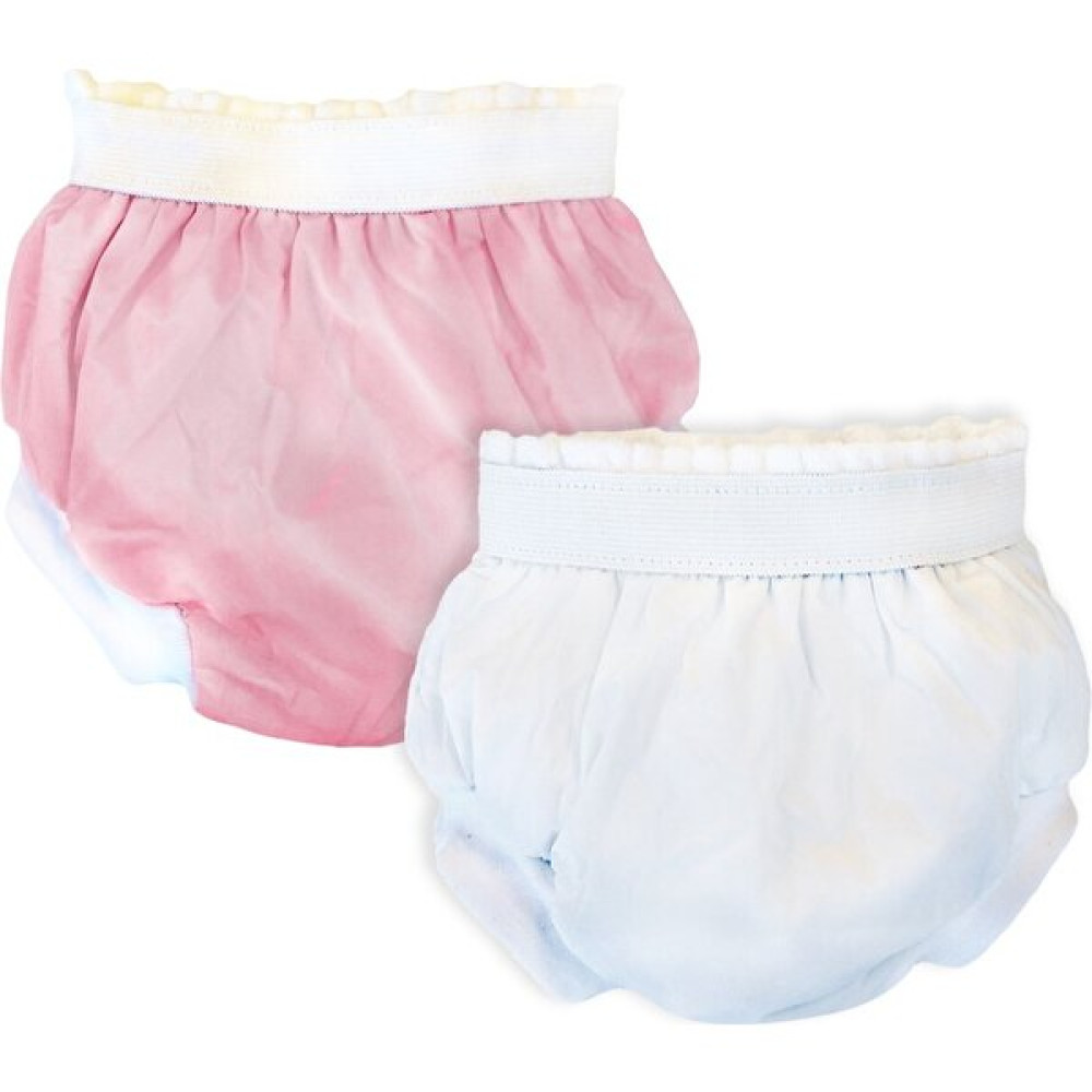 Sema Baby 2'li Lüks Alıştırma Külodu 16-22 kg - Beyaz/Pembe - Renkli Bebek Banyo-Tuvalet Fiyatı