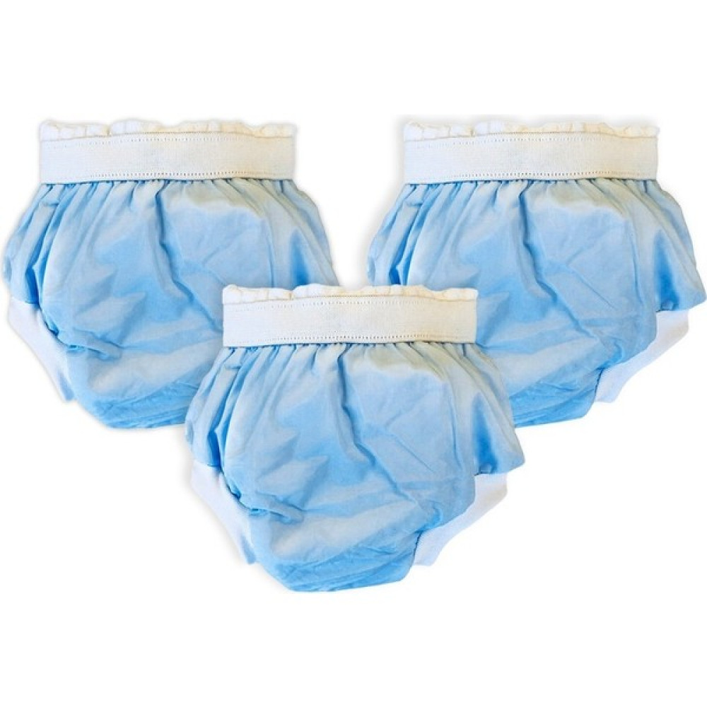 Sema Baby 3'lü Lüks Alıştırma Külodu 10-15 kg - Mavi - Renkli Bebek Banyo-Tuvalet Fiyatı