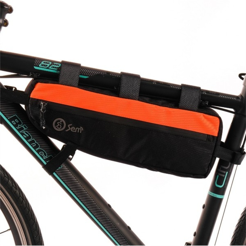 Semçanta - Bikepacking Kadro Altı Çanta - M - Turuncu Oto Boyaları Fiyatı