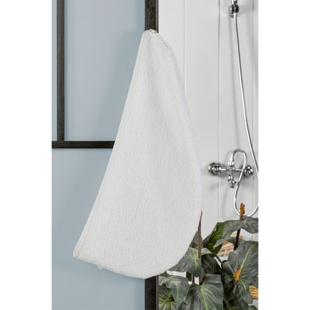 Semecca Düğmeli Saç Kurutma Bonesi Beyaz - 25 x 65 cm Banyo Havlusu Fiyatı