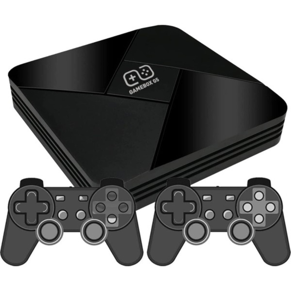 Semgears G5 Retro 128GB Wifi Bağlantılı Çift Sistem 40000+ 4K Mini Hd Oyun Konsolu - Siyah (Yurt Dışından) - 2.Kol, Oyun Konsolu Oyun Konsolları Fiyatı