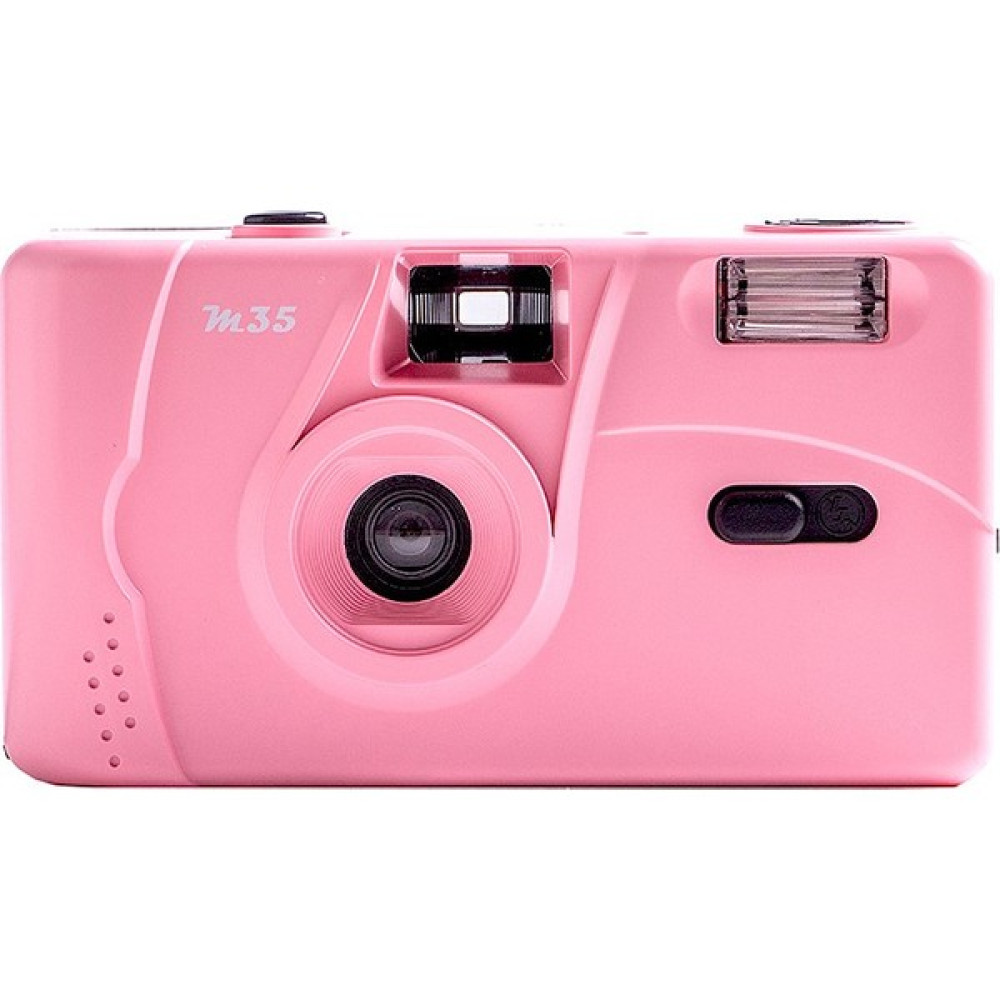 Semgears M35 Vintage Retro 35MM Filmli Flaşlı Kompakt Kamera - Pembe (Yurt Dışından) - Açık Pembe Fotoğraf & Kamera Fiyatı