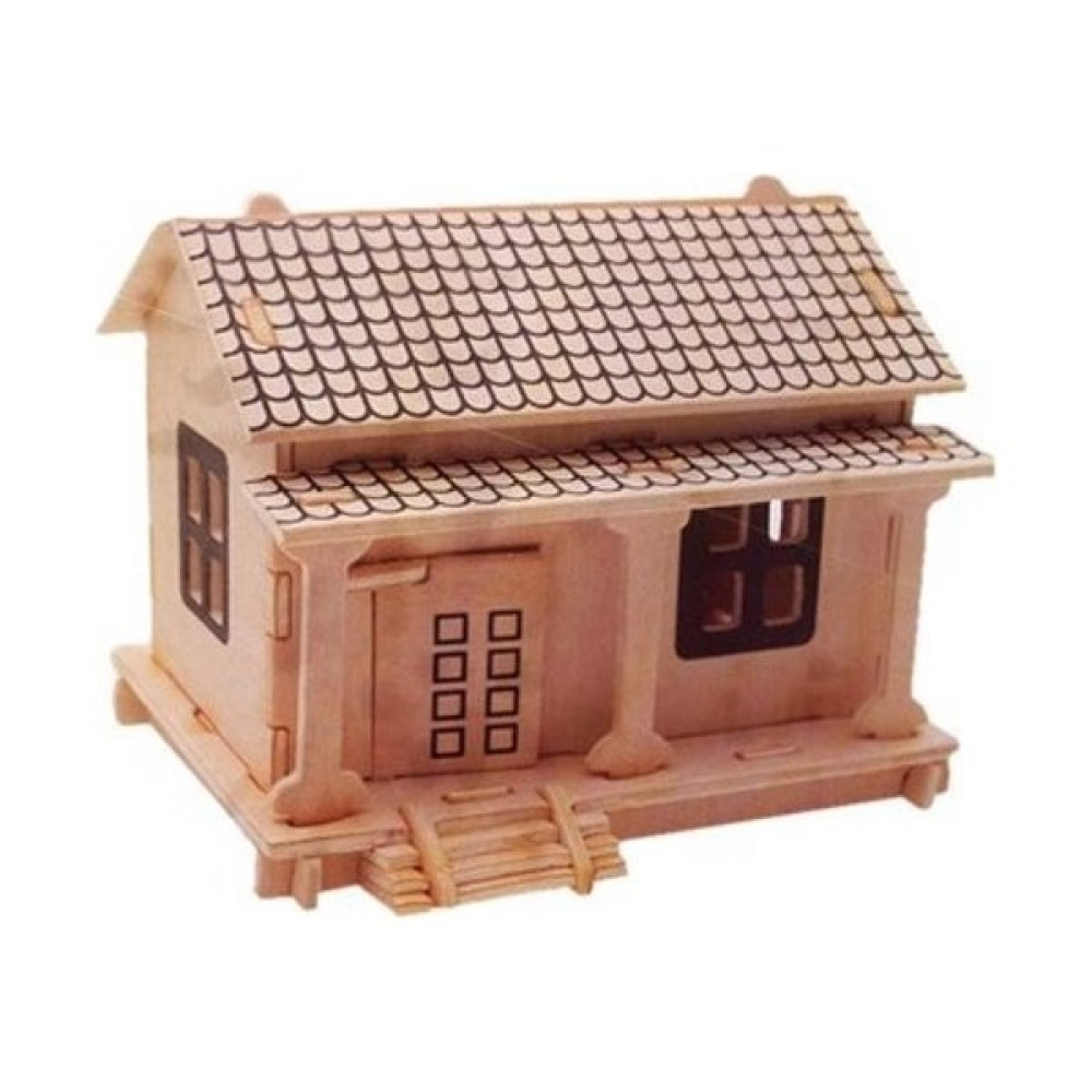 Semgiller 3D Ahşap Puzzle - Ev - 5 Oto Boyaları Fiyatı