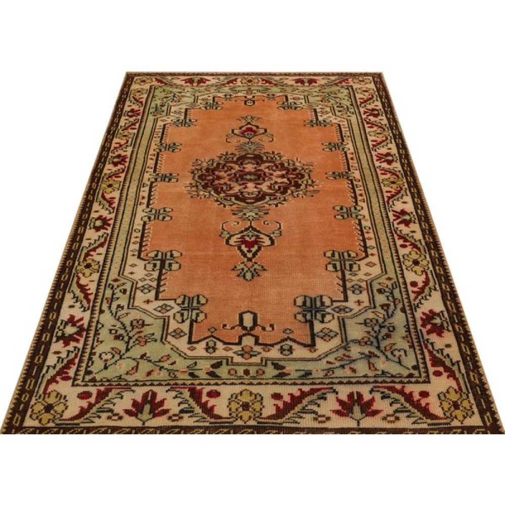 Sempati Halı Gerçek El Dokuma Eskitme Halı 134 x 207 cm 9108 - Naturel Ev Tekstili Fiyatı