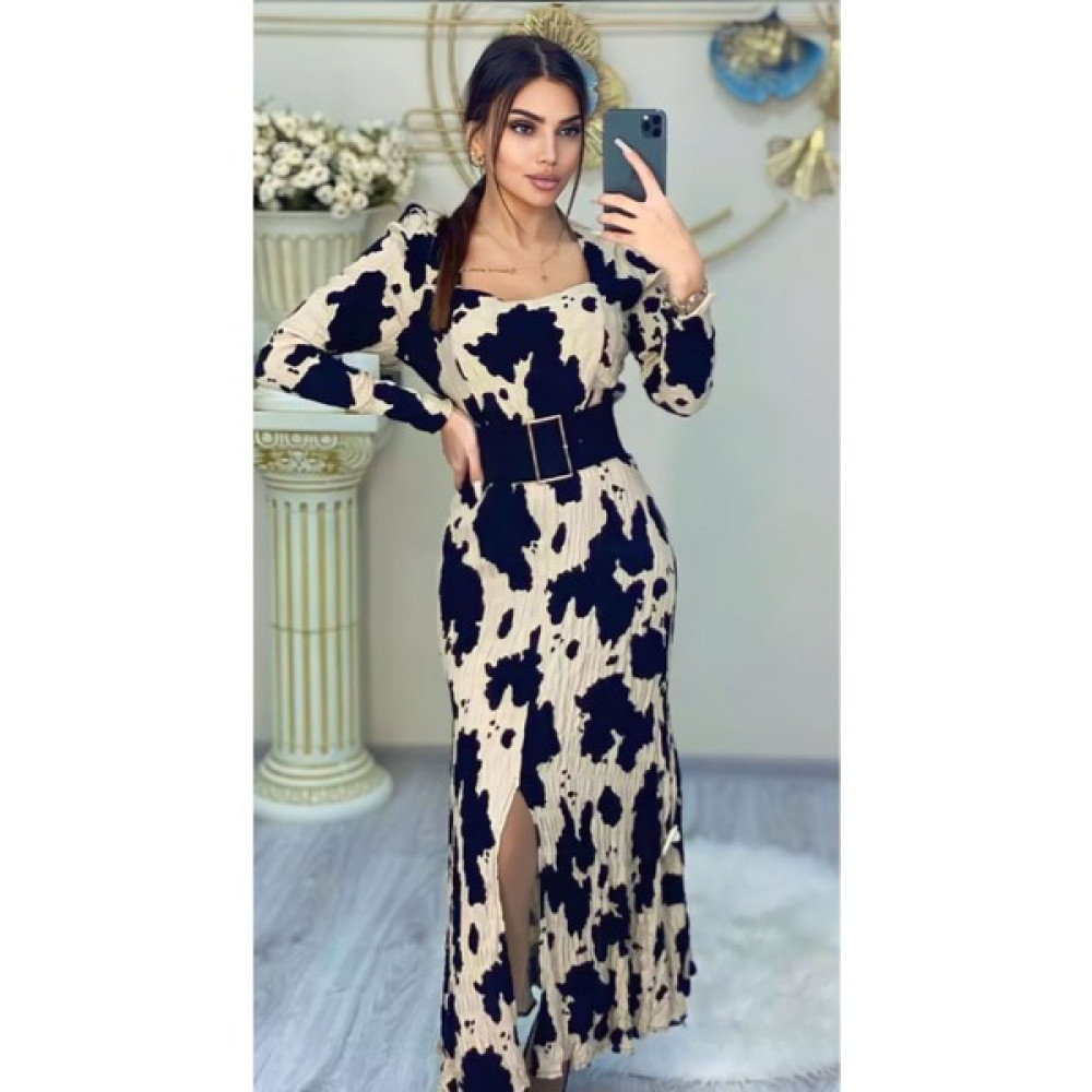 Şems Fashion Viskon Kumaş Elbise Uzun Elbise Maxi Boy Elbise Uzun Elbise Elbise Fiyatı
