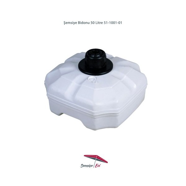 Şemsiye Evi Plastik Şemsiye Bidonu 50 Litre Su 70 Kg Kum 51-1001-01 Diğer Fiyatı