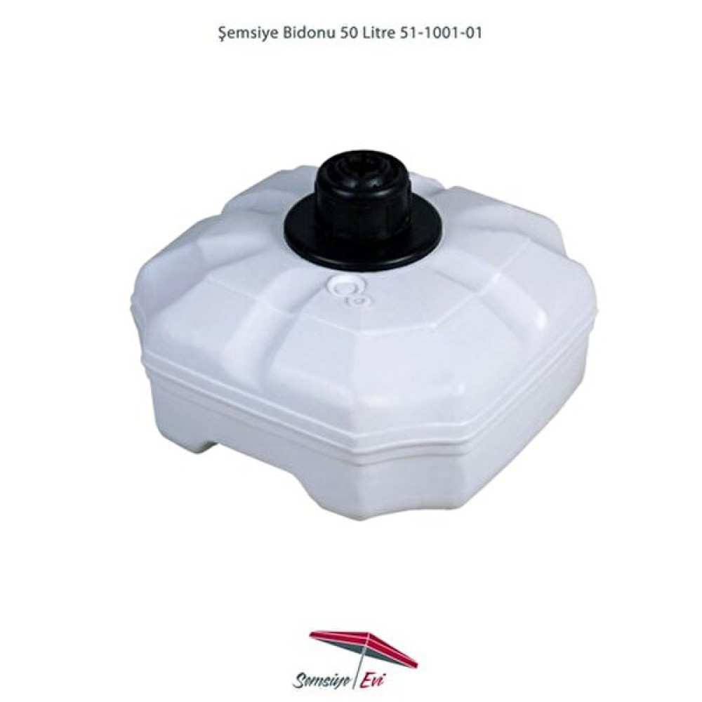 Şemsiye Evi Plastik Şemsiye Bidonu 50 Litre Su 70 Kg Kum 51-1001-01 Bahçe Şemsiyesi Fiyatı