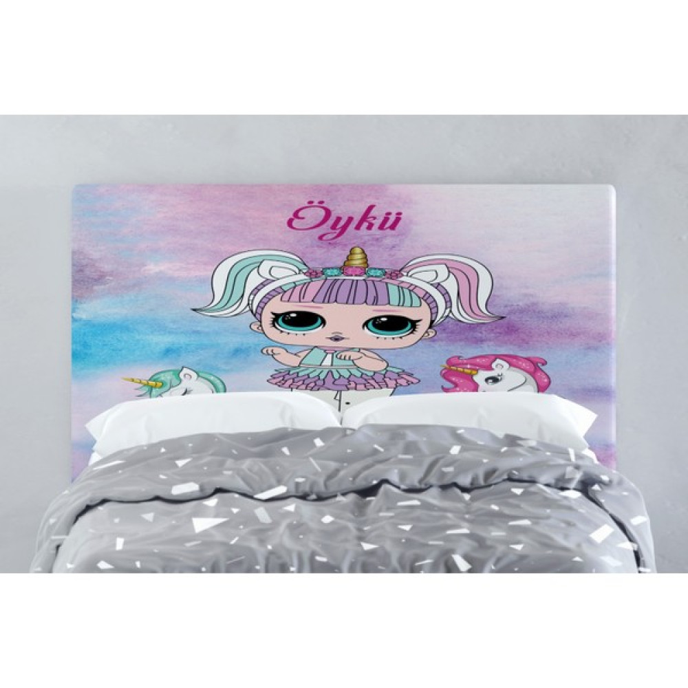 Şen Dekorasyon Lol Bebek Baza Başlık Kılıfı 90X70 - Renkli - 100 x 100 cm Bebek-Çocuk Odası Fiyatı