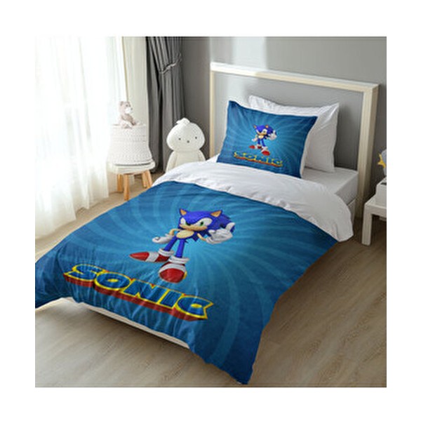 Şen Dekorasyon Sonic Çocuk Nevresim Takımı - 160 x 220 cm - Çok Renkli Nevresim Takımı Fiyatı