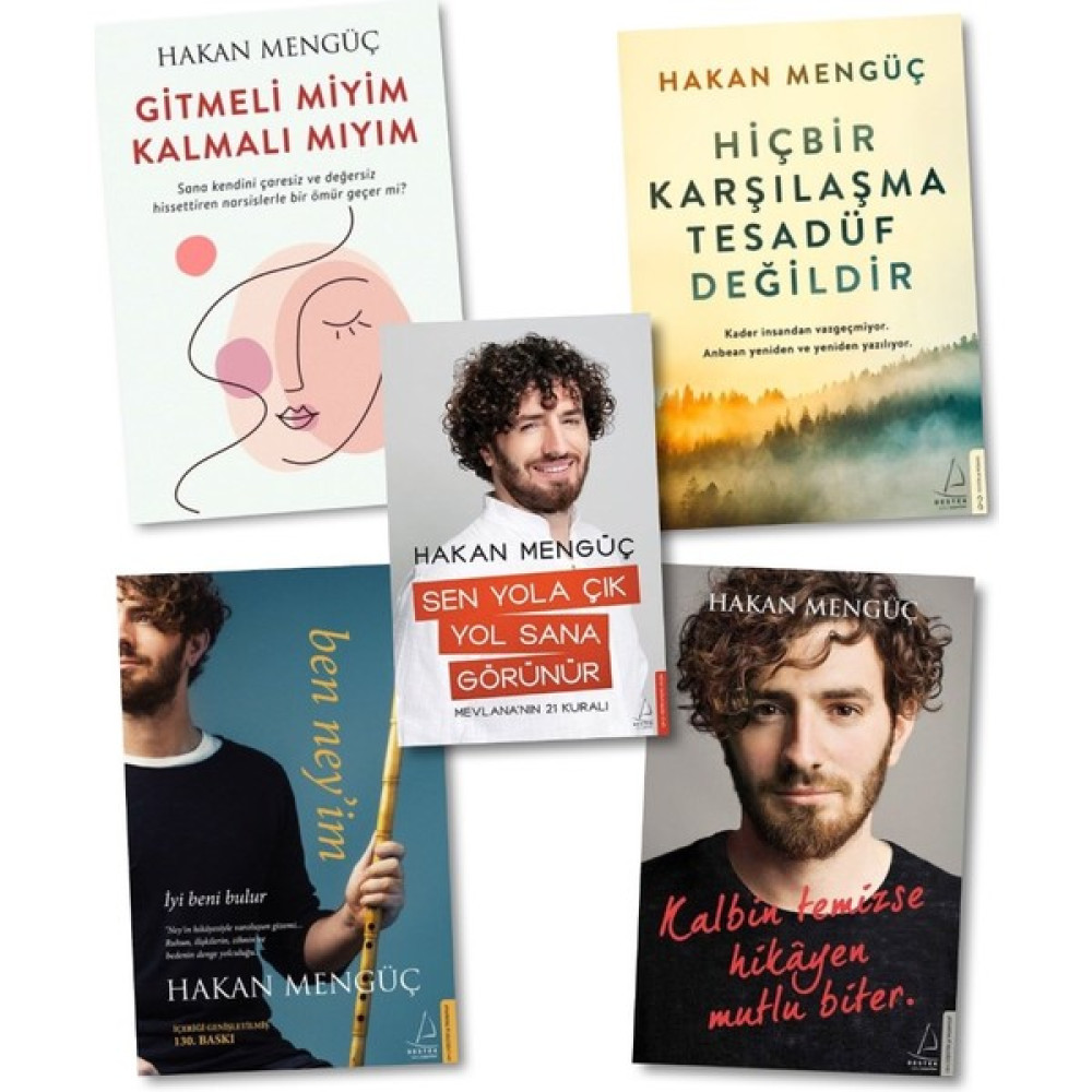 Sen Yola Çık Yol Sana Görünür - Gitmeli Miyim Kalmalı Mıyım - Hiç Bir Karşılaşma Tesadüf Değildir - Kalbin Temizse Hikayen Mutlu Biter, Hakan Mengüç Deneme - İnceleme Fiyatı