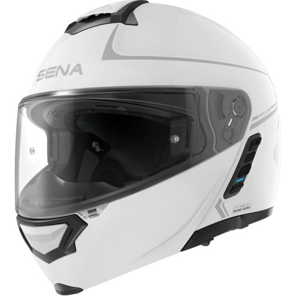 Sena Impulse Akıllı Açılabilir Motosiklet Kaskı (Beyaz) - M Motorsiklet Kaskları Fiyatı