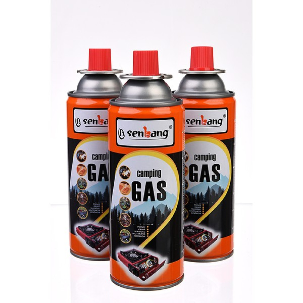 Senbang Kamp Ocak Gazı Valfli Kartuş 227GR - 3 Adet Kamp Mutfağı Fiyatı