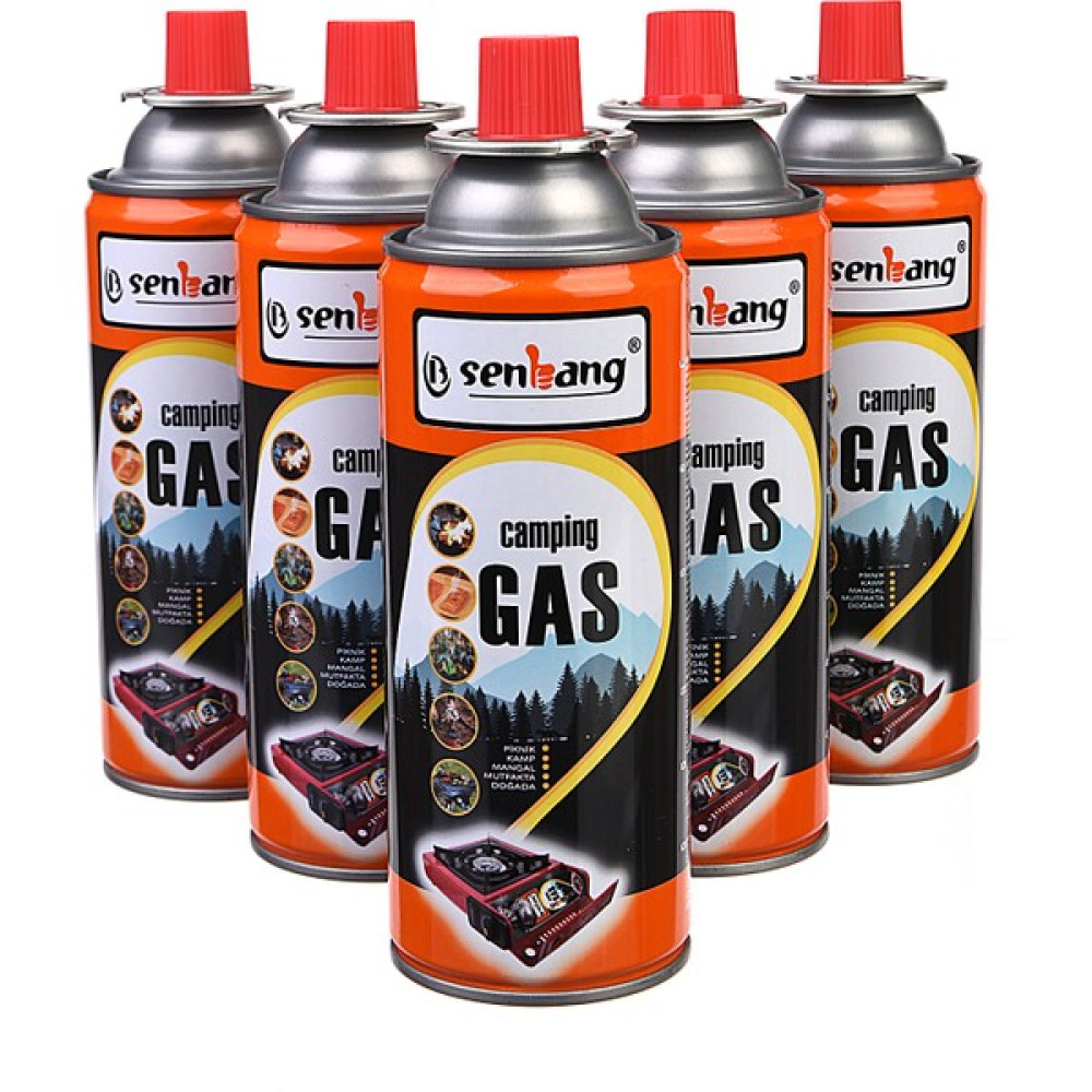 Senbang Kamp Ocak Gazı Valfli Kartuş 227GR - 5 Adet Kamp Mutfağı Fiyatı