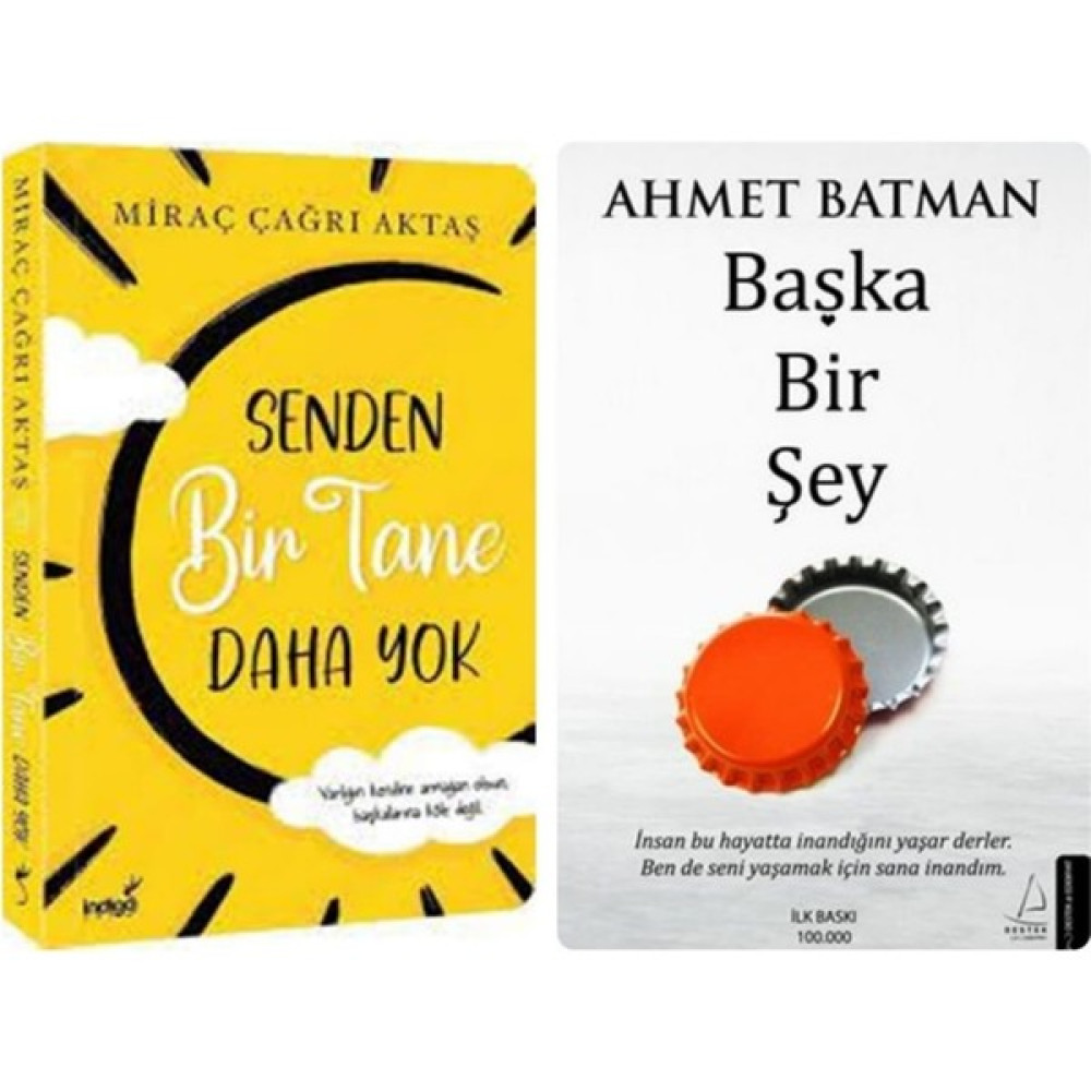 Senden Bir Tane Daha Yok-Başka Bir Şey 2 Kitap SetMiraç Çağrı-Ahmet Batman Deneme - İnceleme Fiyatı