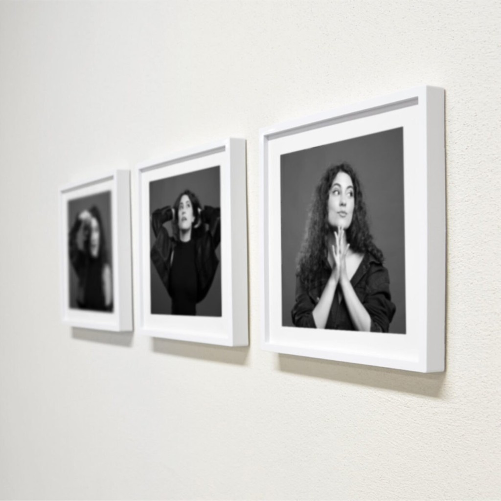 Senden Hediye Sök Tak Kare Çerçeve 3'lü Beyaz Yapışkan Bantlı Resim & Fotoğraf Çerçevesi Fiyatı