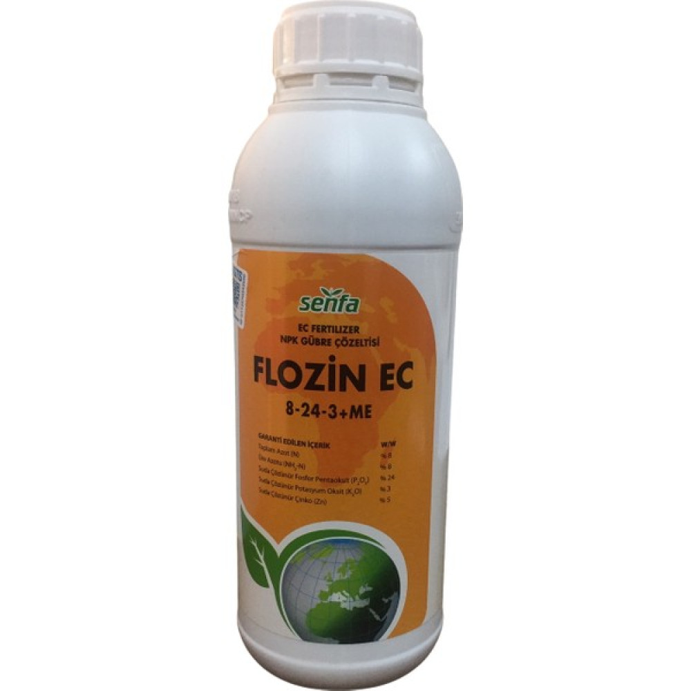 Senfa Flozin Ec 8-24-3+Me Npk Gübre Çözeltisi Sıvı 1 Litre Oto Boyaları Fiyatı
