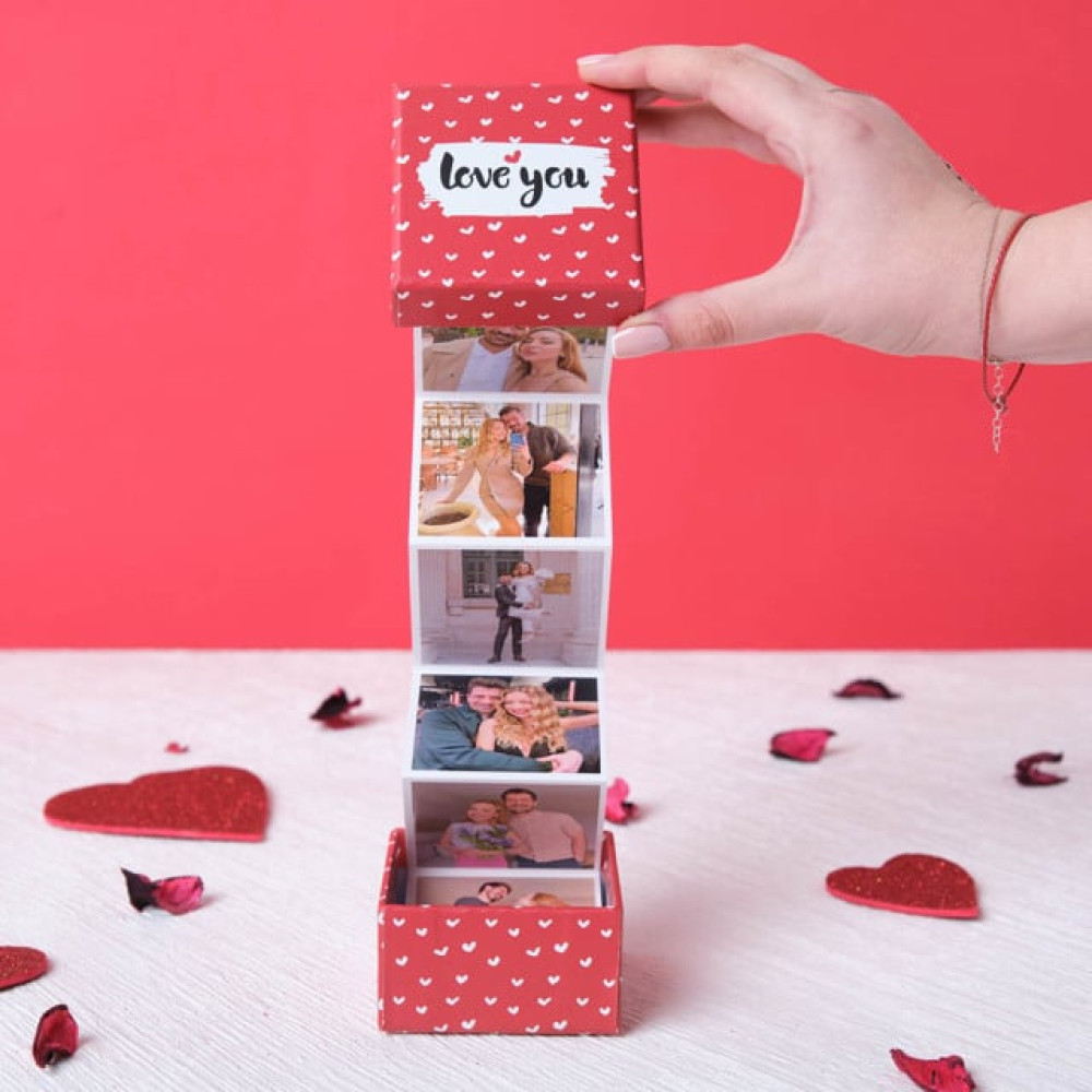 Seni Seviyorum Akordiyon Fotoğraf Kutusu Resim & Fotoğraf Çerçevesi Fiyatı