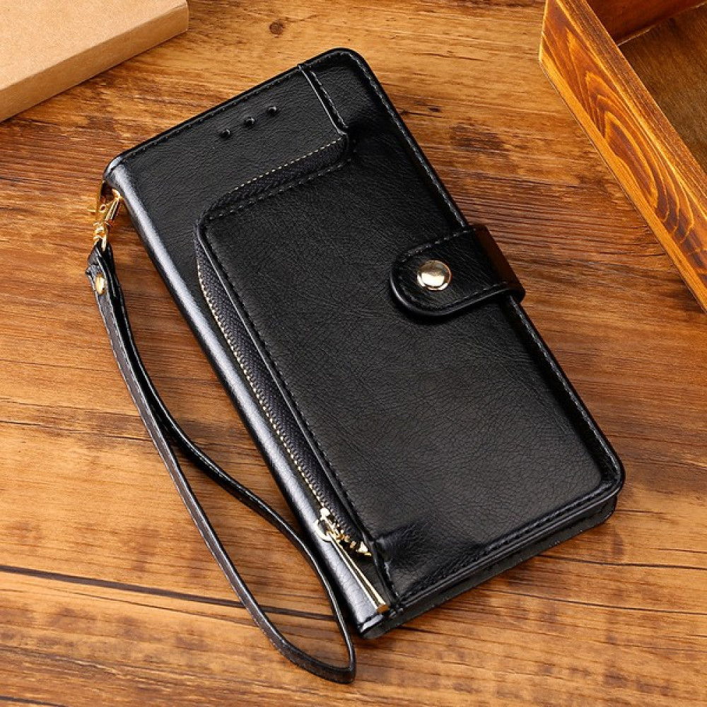 Seniee Kart Yuvası ile Xiaomi Redmi 13C Deri Telefon Kılıfı Için Telefon Kılıfı (Yurt Dışından) - Siyah Cep Telefonu Kılıfı Fiyatı