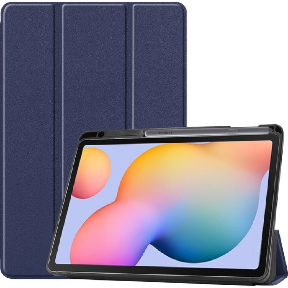 Seniee Samsung Galaxy Tab S6 Lite P613 Için Otomatik Uyandırma Uyku Özellikli Darbeye Dayanıklı Tablet Kılıfı (Yurt Dışından) - Mavi Tablet Kılıfı Fiyatı
