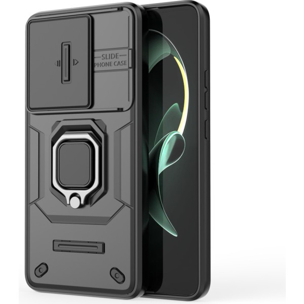 Seniee Xiaomi 13T Pro Kamera Kapaklı Darbeye Dayanıklı Telefon Kılıfı (Yurt Dışından) - Siyah Cep Telefonu Kılıfı Fiyatı