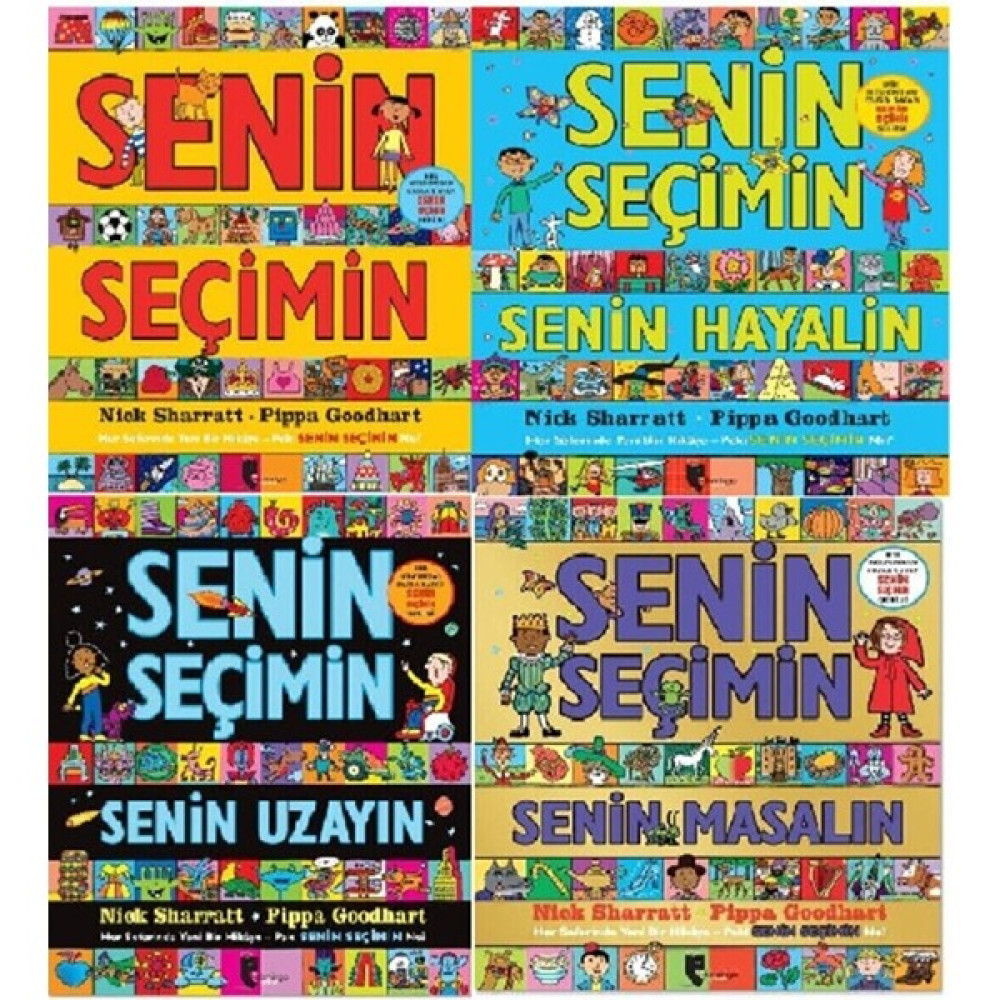 Senin Seçimin Serisi 4 Kitap Set Çocuk Masal Fiyatı