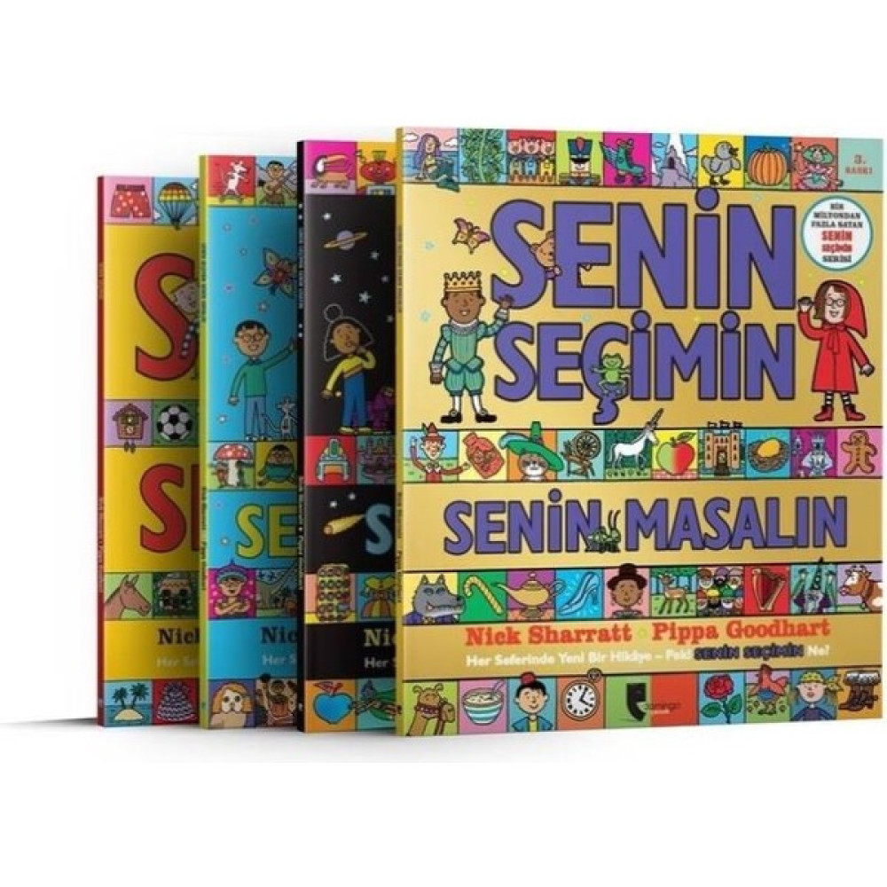 Senin Seçimin Seti (4 Kitap) - Nick Sharratt - Pippa Goodhart Çocuk Masal Fiyatı