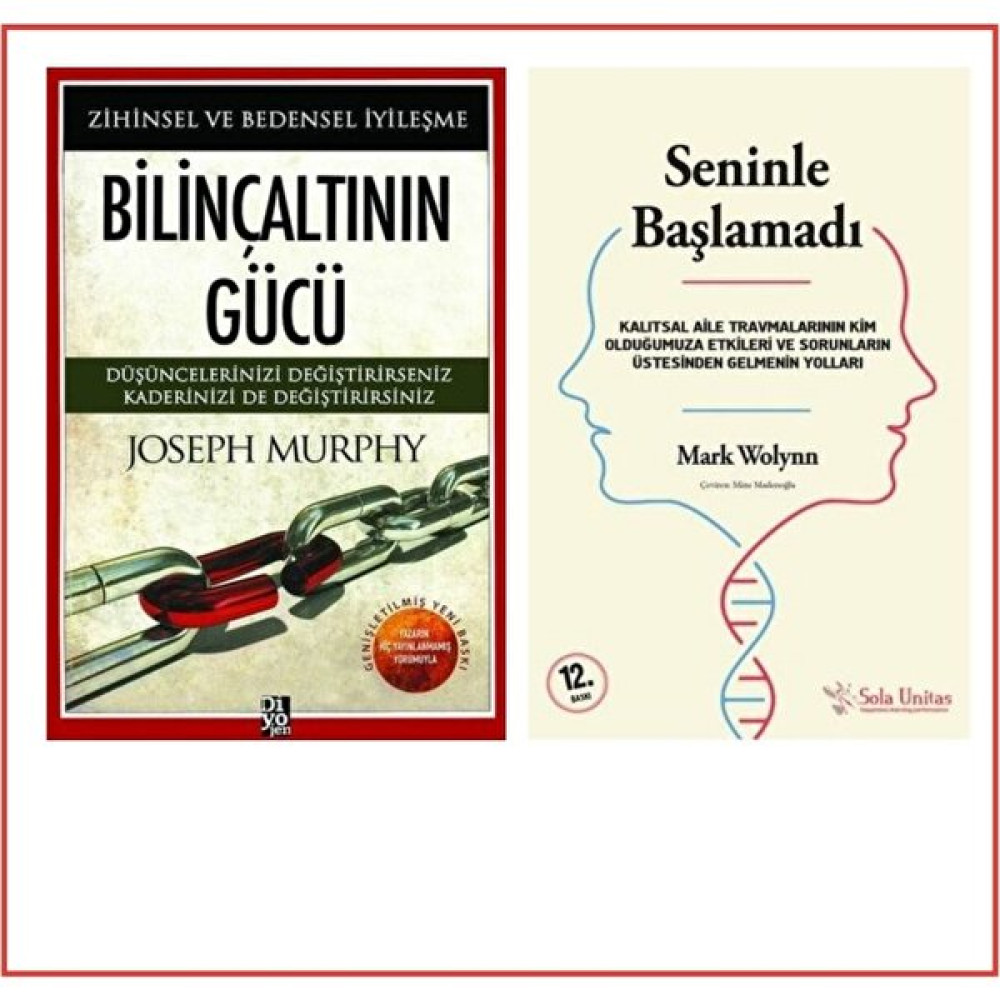 Seninle Başlamadı - Bilinçaltının Gücü Redbookset - Joseph Murphy - Mark Wolynn Kişisel Gelişim ve Psikoloji Fiyatı