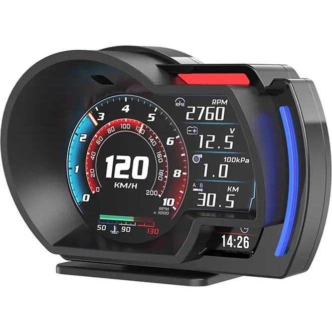 Senka Ally A520 Obd2 + Gps Head Up Display Hud Dijital Hız Göstergesi Rpm & Sıcaklık & Basınç Takip Hız A - Seçenek Diğer Fiyatı