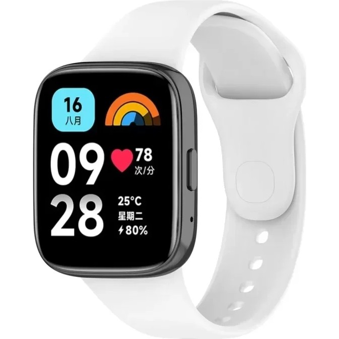 Senka Newface Redmi Watch 3 Active Klasik Kordon - Beyaz - Seçenek Akıllı Saat Aksesuarı Fiyatı