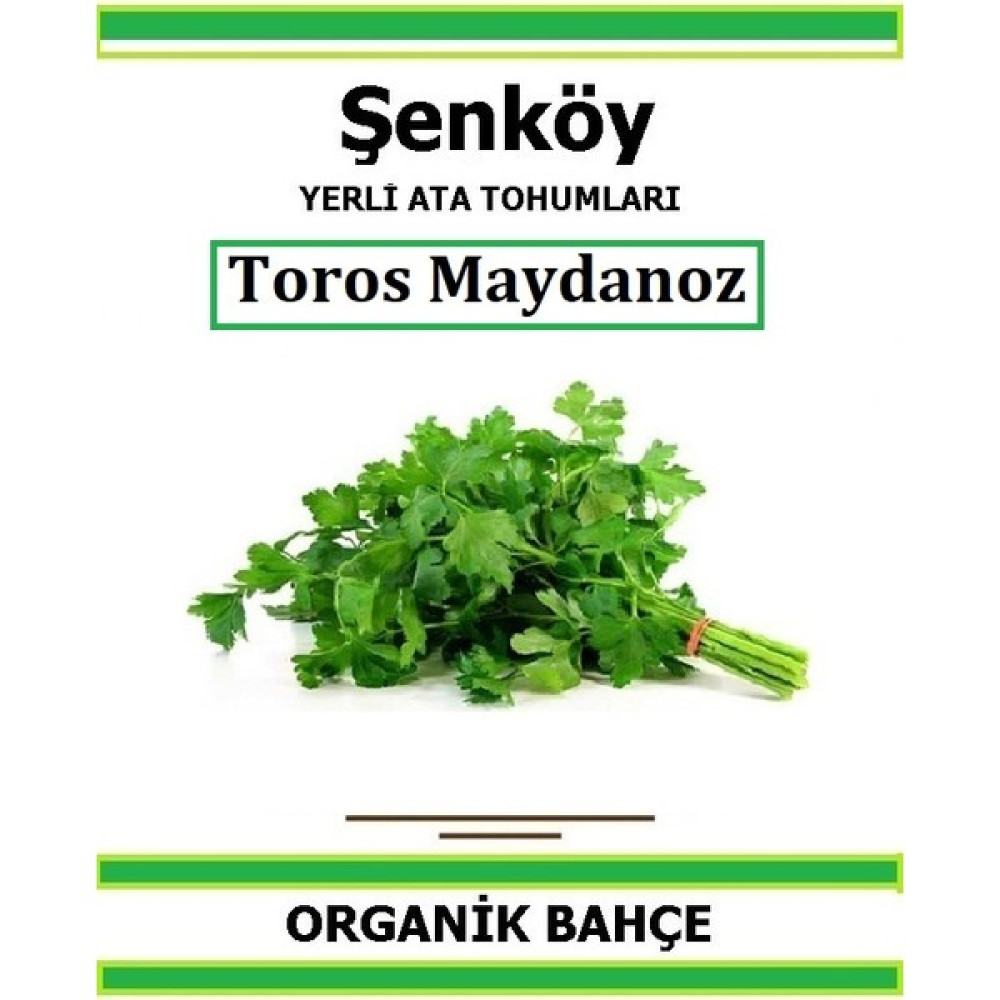 Şenköy Yerli Toros Maydanoz Tohumu Doğal Ata Tohum Pakette 5 gr Tohum + Hediye Sebze Tohumu - 1 Adet Tohum Fiyatı