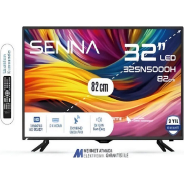 Senna SN5000H 32'' 80 Ekran HD Ready LCD TV 1366 x 768 Çözünürlük Dahili Uydu Alıcılı Diğer Fiyatı