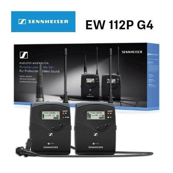 Sennheiser EW-112P G4-B Kablosuz Yaka Mikrofonu