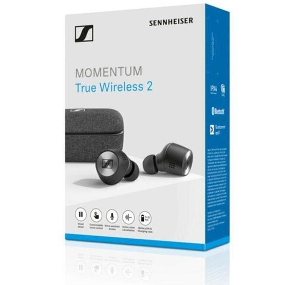 Sennheiser Siyah Momentum True Wireless 2 Kulak İçi Bluetooth Kulaklık