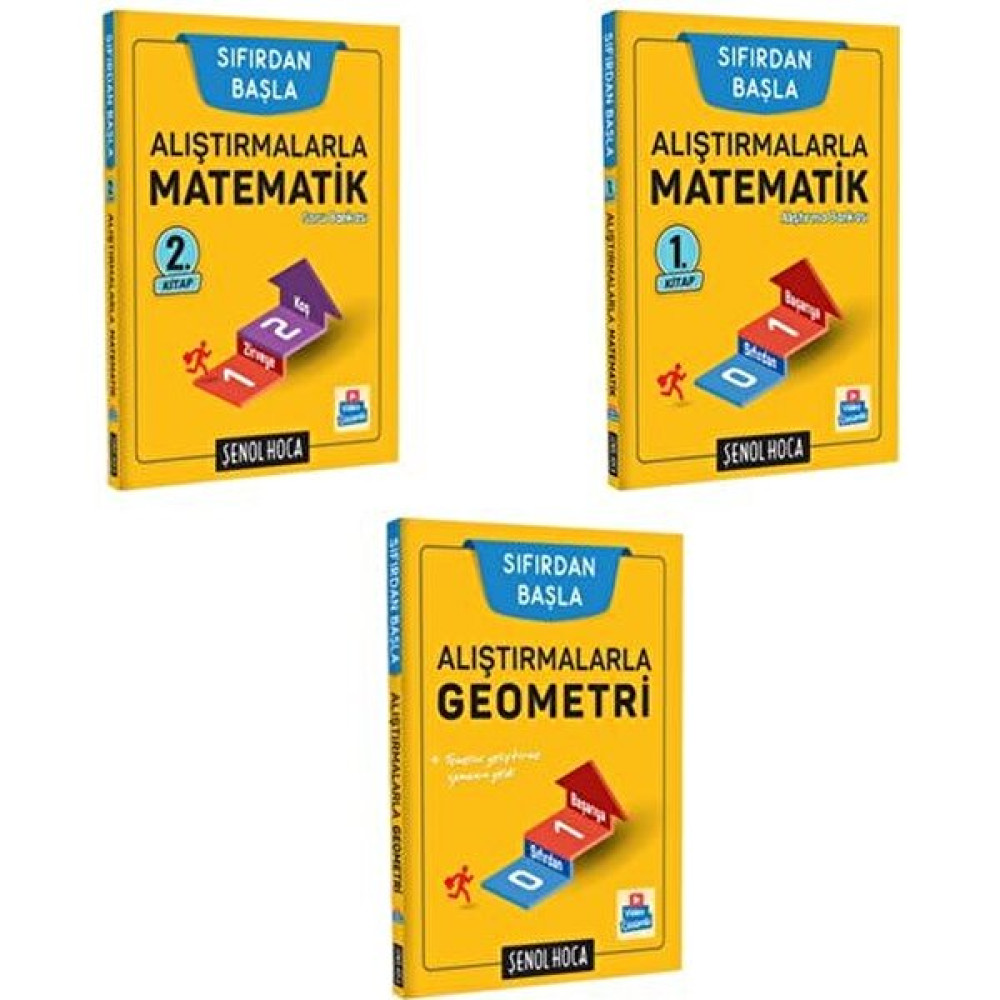 Şenol Hoca Alıştırmalarla Matematik Geometri Seti Kaynak Kitapları Fiyatı