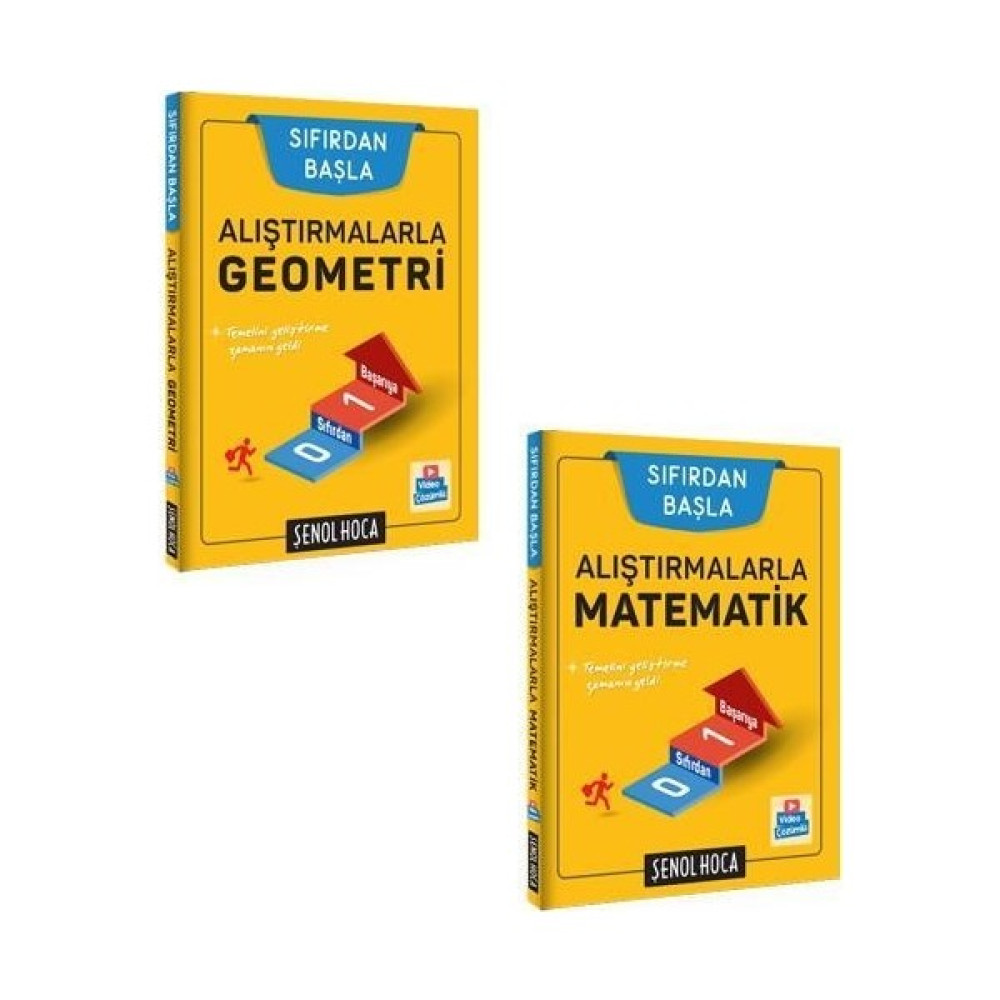 Şenol Hoca Sıfırdan Başla Alıştırmalarla Matematik Geometri Set Matematik Fiyatı