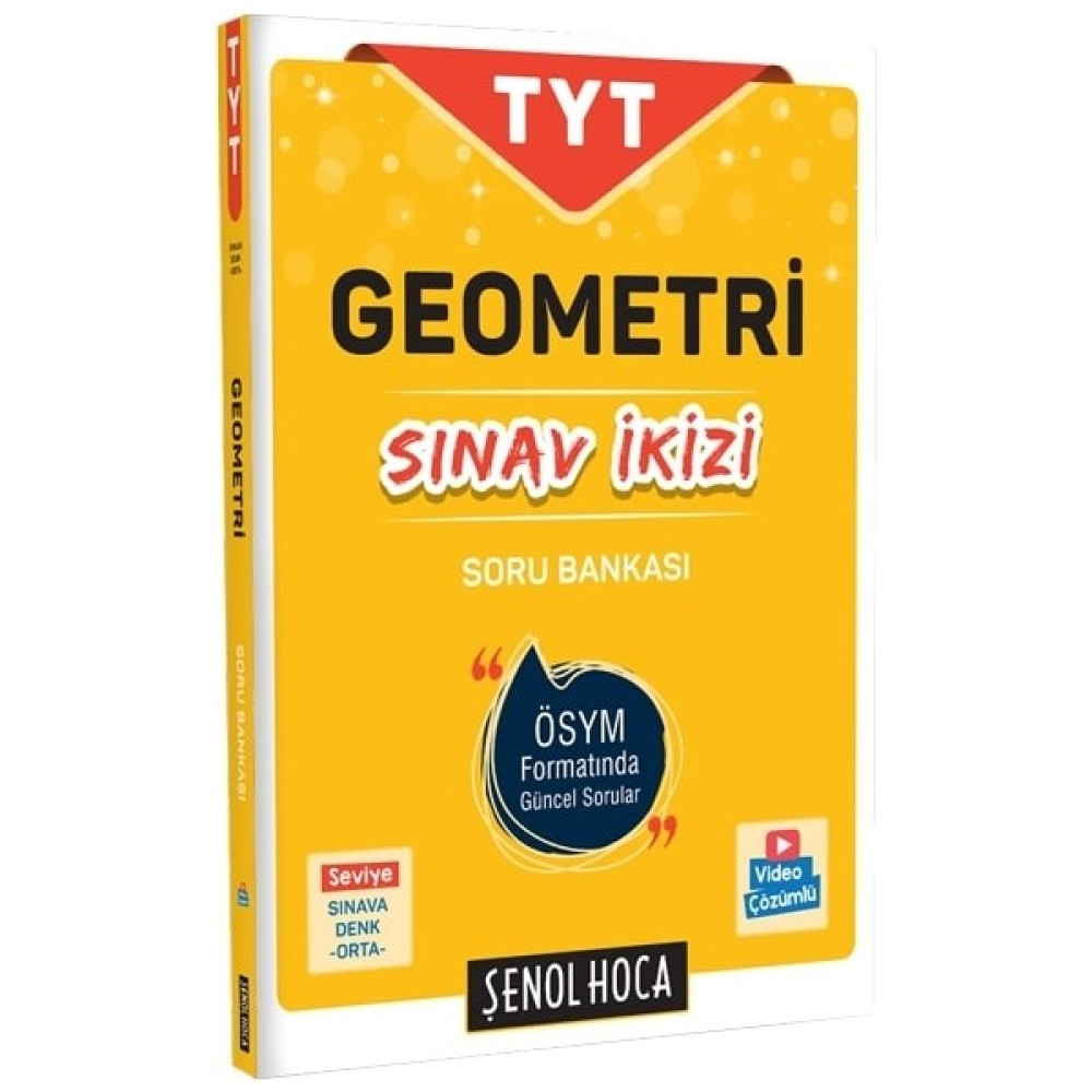 Şenol Hoca TYT Geometri Sınav İkizi Soru Bankası Matematik Fiyatı
