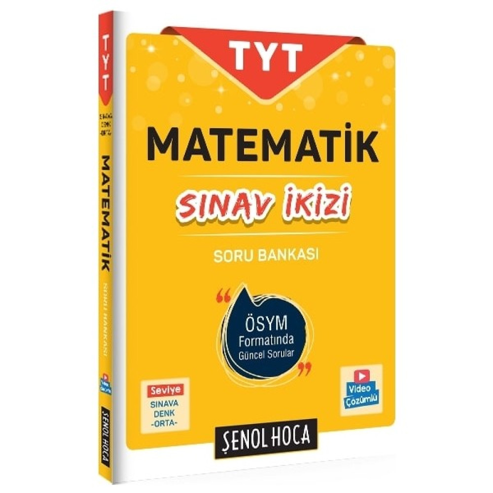 Şenol Hoca TYT Matematik Sınav İkizi Soru Bankası Matematik Fiyatı