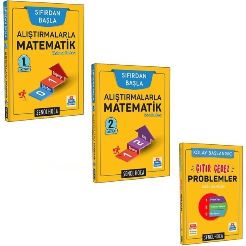 Şenol Hoca Yayınları Alıştırmalarla Matematik 1 + 2 ve Çıtır Çerez Problemler (Ciltli) Temel Yeterlilik Testi (TYT) Fiyatı