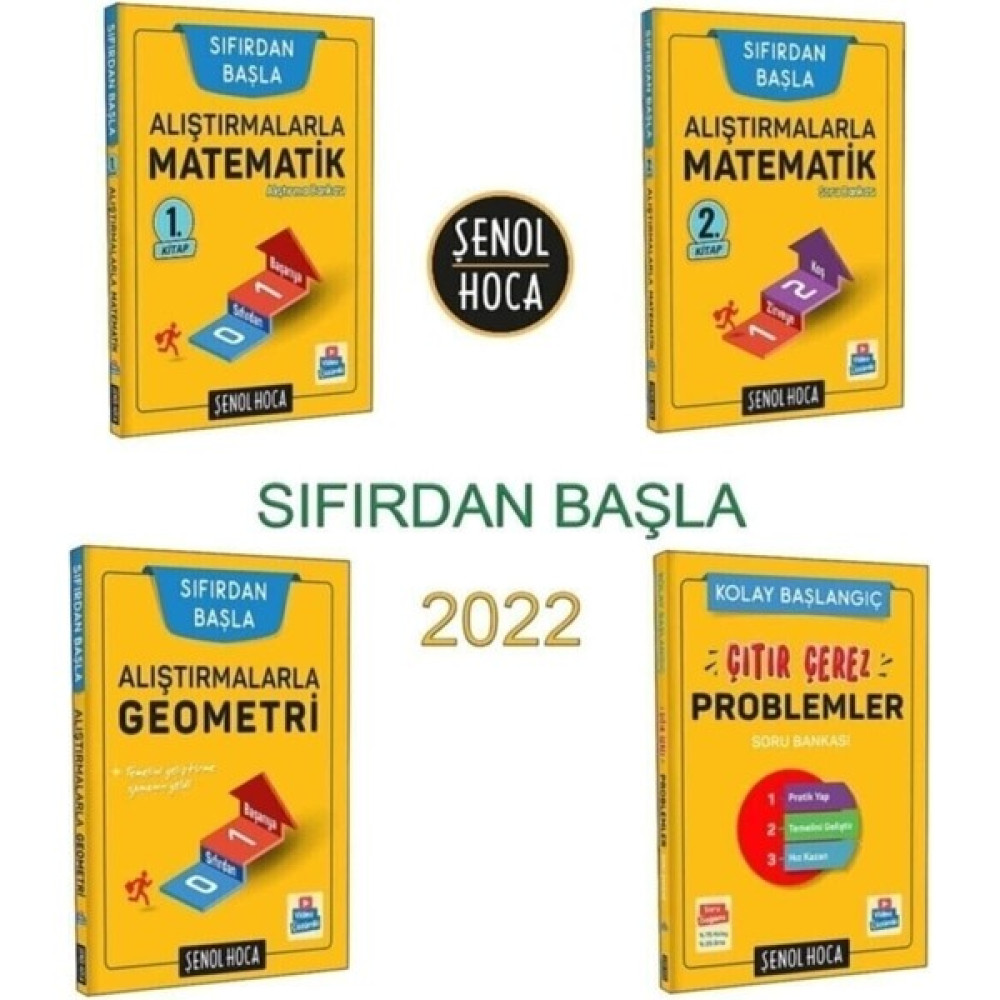 Şenol Hoca Yayınları Şenol Hoca Alıştırmalarla Matematik Çıtır Çerez Problemler Seti 4 Kitap 2022 Temel Yeterlilik Testi (TYT) Fiyatı