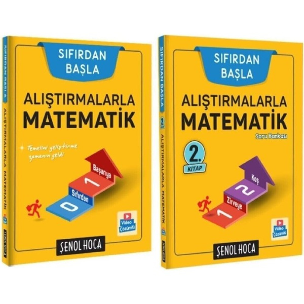 Şenol Hoca Yayınları Sıfırdan Başla - Alıştırmalarla Matematik 1 ve 2 - 2 Kitap (Ciltli) Temel Yeterlilik Testi (TYT) Fiyatı